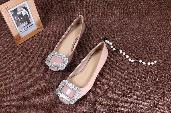 RV Shallow mouth flat shoes Women--045